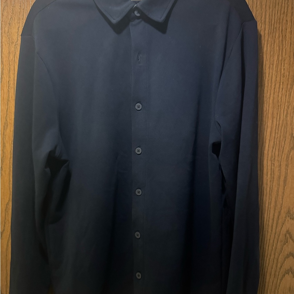 Twillory navy button down